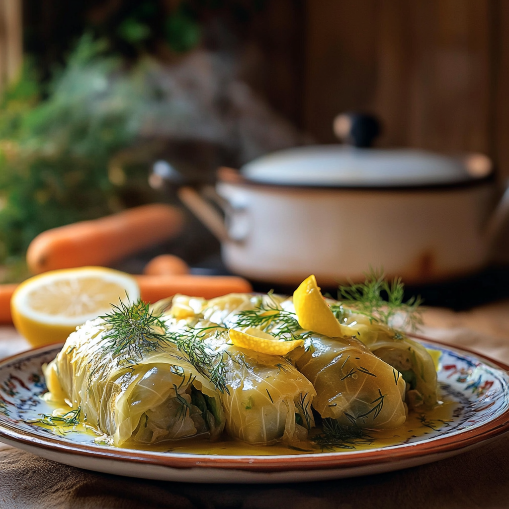 Mama's Gevulde Koolrolletjes