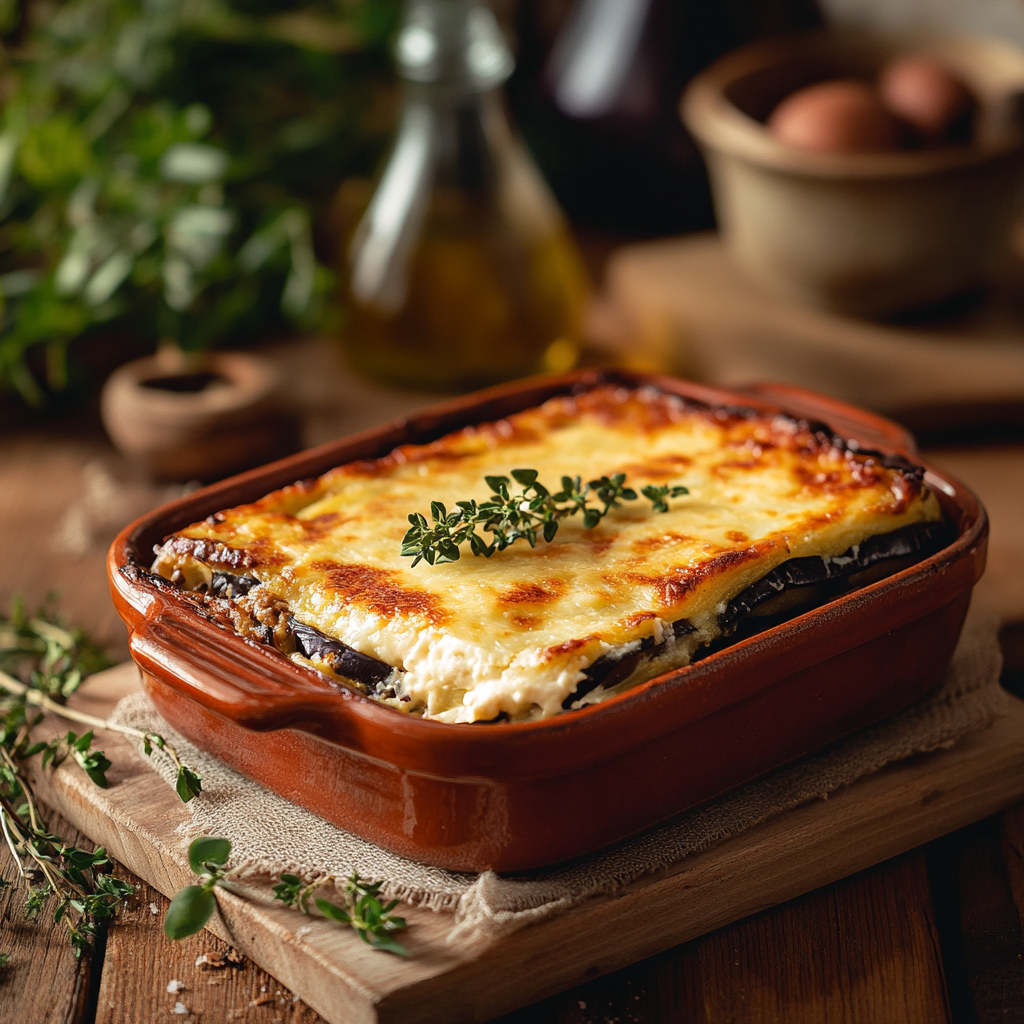 Traditionele Griekse Moussaka